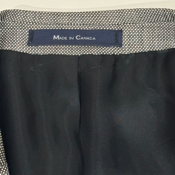 Ralph Lauren Mens Gray 3 Button Front Suit Jacket Pure New Wool Size 46R - Picture 6 of 13